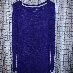 Two Calvin Klein long sleeve tunics